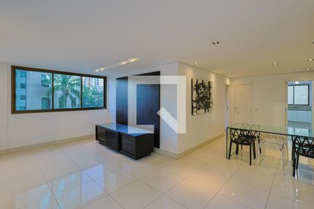 Sala de apartamento à venda com 3 quartos, 120m² em Savassi, Belo Horizonte