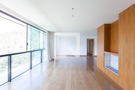 sala de apartamento à venda com 4 quartos, 257m² em Vale dos Cristais, Nova Lima