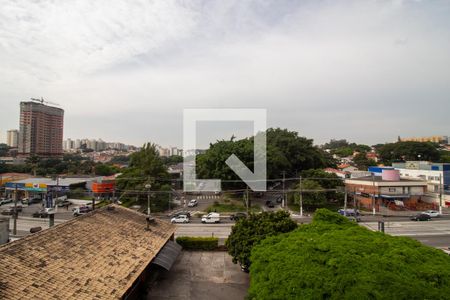 Vista da Sala de apartamento à venda com 1 quarto, 28m² em Jardim Trussardi, São Paulo
