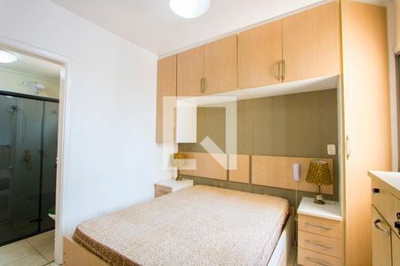 Quarto 1 - Suíte de apartamento à venda com 3 quartos, 82m² em Vila Assunção, Santo André
