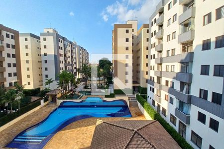 Vista da Varanda de apartamento à venda com 3 quartos, 82m² em Jardim do Lago, Campinas