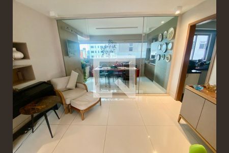 Sala - varanda de apartamento à venda com 4 quartos, 160m² em São Pedro, Belo Horizonte