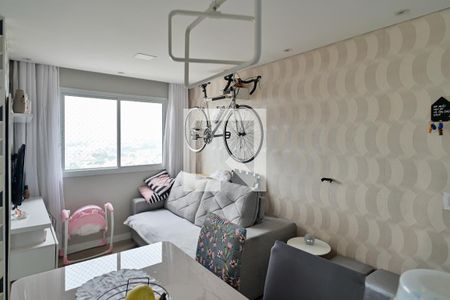 Sala de apartamento para alugar com 2 quartos, 41m² em Campanário, Diadema