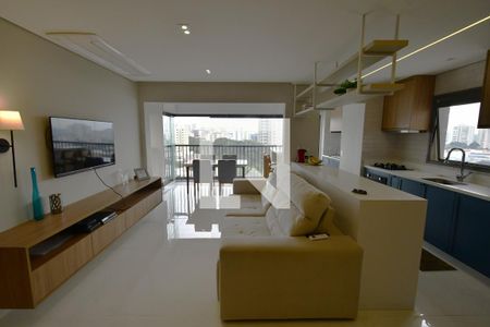 Sala de apartamento para alugar com 3 quartos, 107m² em Jardim Brasil, Campinas