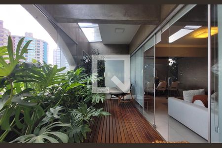 Varanda de apartamento à venda com 3 quartos, 240m² em Jardim, Santo André
