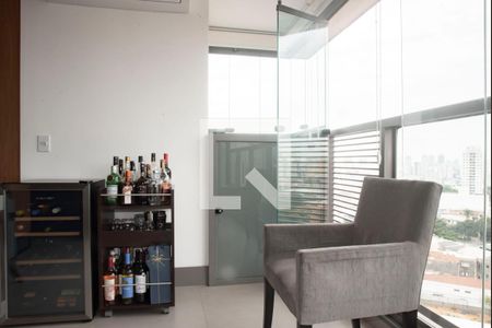Varanda da Sala de apartamento à venda com 2 quartos, 72m² em Mirandópolis, São Paulo