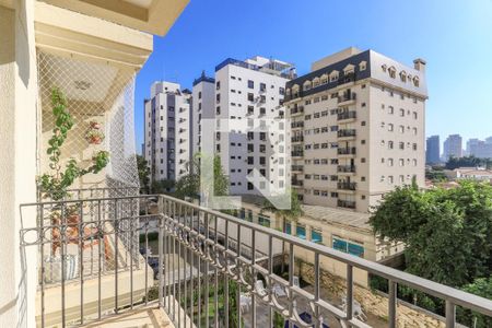 Varanda da Sala de apartamento para alugar com 3 quartos, 104m² em Brooklin Novo, São Paulo