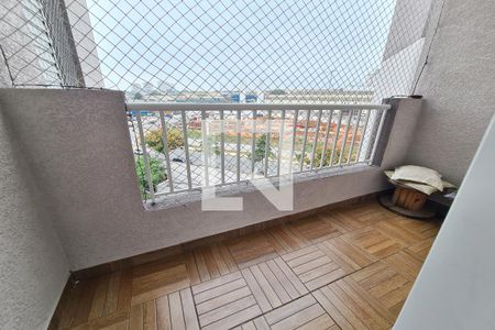 Varanda da Sala de apartamento para alugar com 3 quartos, 63m² em Parque São Lourenço, São Paulo