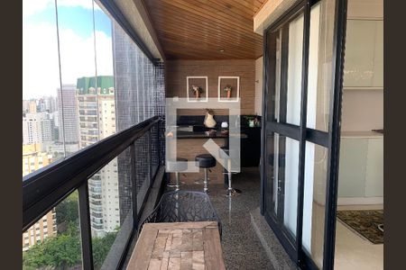 Varanda da Sala de apartamento à venda com 4 quartos, 207m² em Jardim Vila Mariana, São Paulo