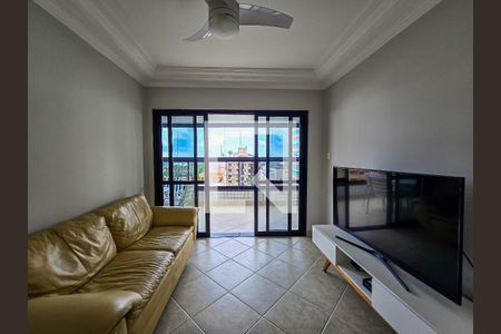 Sala de apartamento para alugar com 3 quartos, 127m² em Balneario Cidade Atlantica, Guarujá