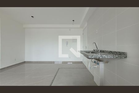 Cozinha de apartamento para alugar com 2 quartos, 47m² em Centro, Santo André