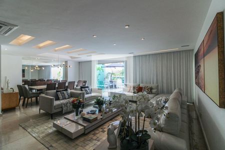 Sala de apartamento à venda com 4 quartos, 333m² em Recreio dos Bandeirantes, Rio de Janeiro