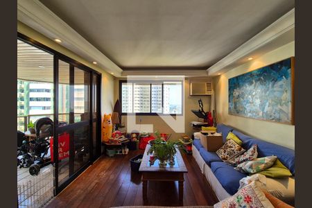 Sala de apartamento à venda com 4 quartos, 159m² em Barra da Tijuca, Rio de Janeiro