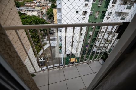 Varanda da Sala de apartamento à venda com 3 quartos, 66m² em Engenho de Dentro, Rio de Janeiro
