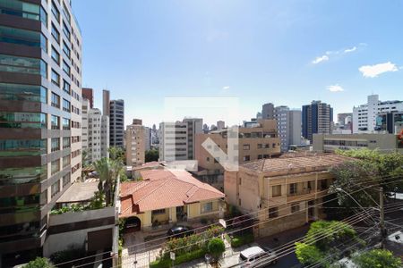Vista da varanda da sala 1 de apartamento à venda com 4 quartos, 196m² em Carmo, Belo Horizonte