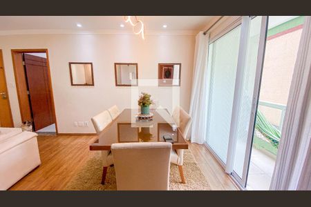 Sala - Sala de Jantar de apartamento à venda com 3 quartos, 125m² em Parque das Nações, Santo André