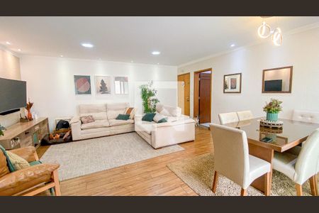 Sala - Sala de Jantar de apartamento à venda com 3 quartos, 125m² em Parque das Nações, Santo André