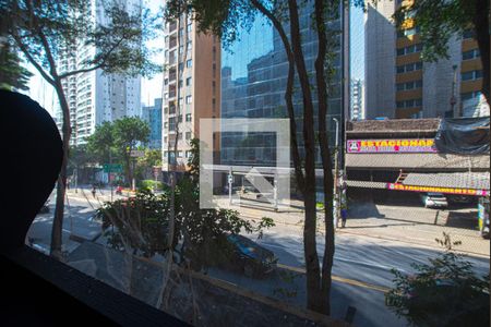 Vista da Sala/Quarto de kitnet/studio à venda com 1 quarto, 40m² em Centro, São Paulo