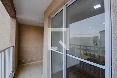 Varanda da Sala de apartamento à venda com 2 quartos, 48m² em Vila Itapegica, Guarulhos