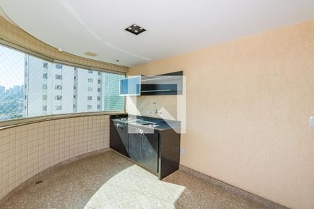 Varanda Sala de apartamento à venda com 3 quartos, 138m² em Buritis, Belo Horizonte