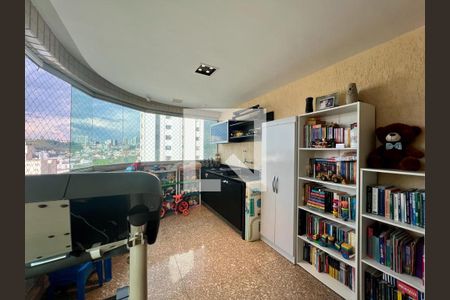 Varanda da Sala de apartamento à venda com 3 quartos, 138m² em Buritis, Belo Horizonte
