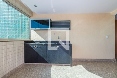 Varanda Sala de apartamento à venda com 3 quartos, 138m² em Buritis, Belo Horizonte