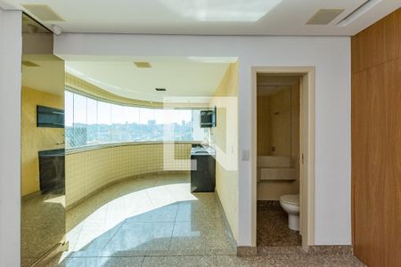 Varanda Sala de apartamento para alugar com 3 quartos, 138m² em Buritis, Belo Horizonte