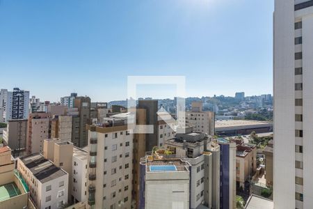 Varanda Sala de apartamento à venda com 3 quartos, 138m² em Buritis, Belo Horizonte