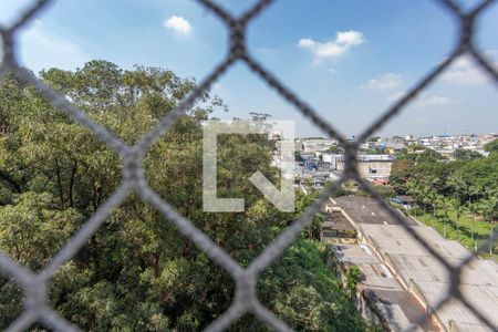 Vista da sala  de apartamento à venda com 2 quartos, 80m² em Campanário, Diadema