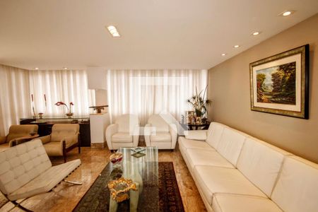 sala de apartamento à venda com 3 quartos, 265m² em Santo Antônio, Belo Horizonte