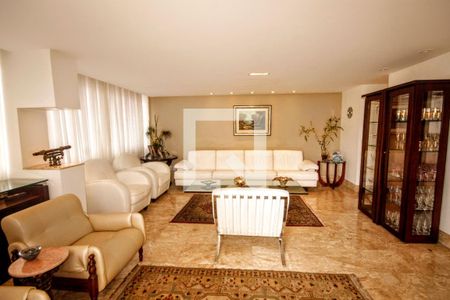 sala de apartamento à venda com 3 quartos, 265m² em Santo Antônio, Belo Horizonte