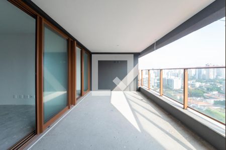 Varanda de apartamento à venda com 4 quartos, 110m² em Brooklin Novo, São Paulo