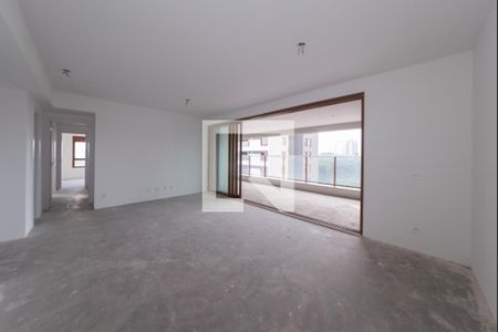 Sala de apartamento à venda com 4 quartos, 145m² em Brooklin Novo, São Paulo