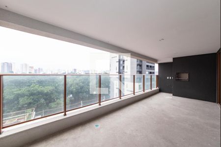 Varanda de apartamento para alugar com 4 quartos, 145m² em Brooklin Novo, São Paulo