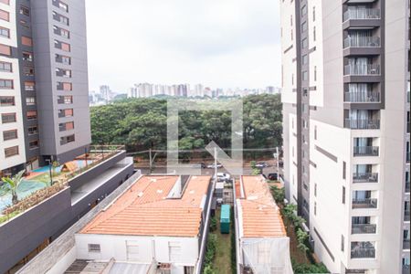 Varanda - Vista de apartamento à venda com 3 quartos, 145m² em Brooklin Novo, São Paulo