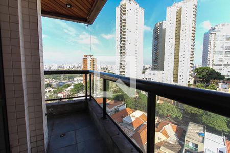 Varanda da Sala de apartamento à venda com 4 quartos, 163m² em Vila Prudente, São Paulo