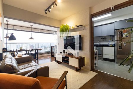 Sala de apartamento à venda com 3 quartos, 99m² em Vila Gumercindo , São Paulo