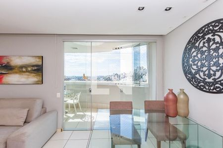 Varanda da Sala de apartamento à venda com 3 quartos, 78m² em Buritis, Belo Horizonte