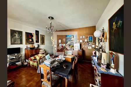 Sala de apartamento à venda com 3 quartos, 110m² em Cidade Jardim, Belo Horizonte