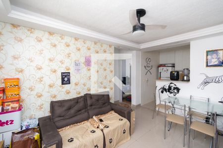 Sala de apartamento para alugar com 2 quartos, 52m² em Diamante (barreiro), Contagem