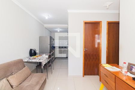 Sala  de apartamento à venda com 2 quartos, 48m² em Parque Vitoria, São Paulo