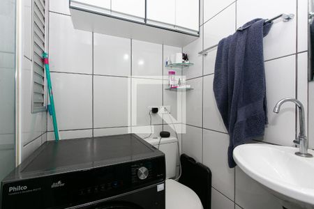 Banheiro de kitnet/studio à venda com 1 quarto, 27m² em Liberdade, São Paulo