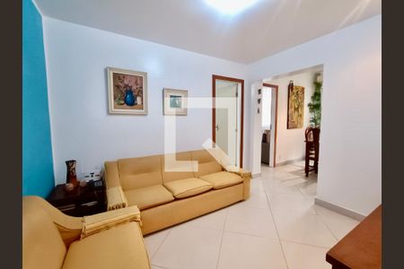 Sala  de apartamento à venda com 2 quartos, 60m² em Copacabana, Rio de Janeiro