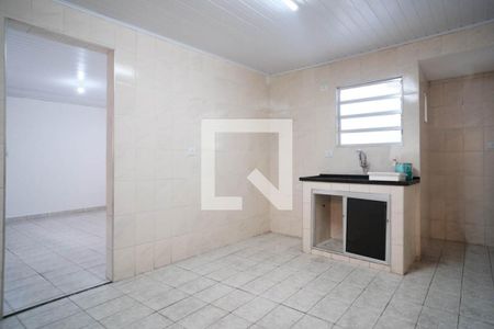 Sala/Cozinha  de casa para alugar com 1 quarto, 60m² em Vila Nhocuné, São Paulo