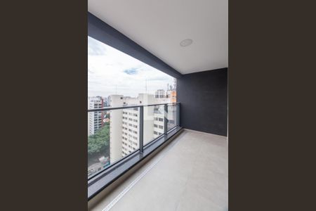 Varanda de apartamento à venda com 1 quarto, 30m² em Campo Belo, São Paulo