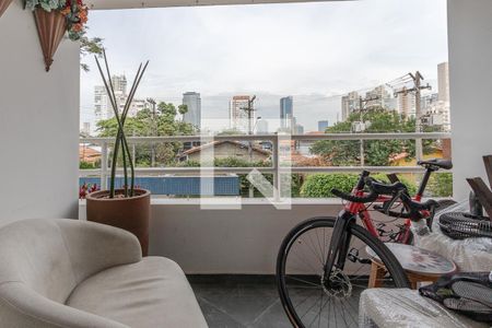 Varanda de apartamento à venda com 3 quartos, 74m² em Cidade Monções, São Paulo