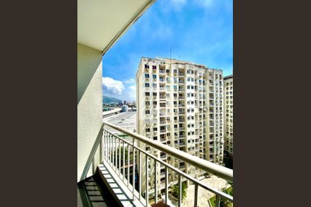 Varanda da Sala de apartamento à venda com 3 quartos, 68m² em Cachambi, Rio de Janeiro
