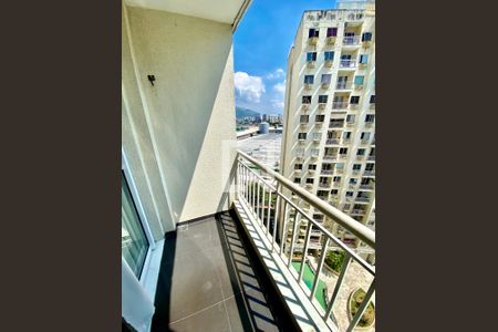Varanda da Sala de apartamento à venda com 3 quartos, 68m² em Cachambi, Rio de Janeiro