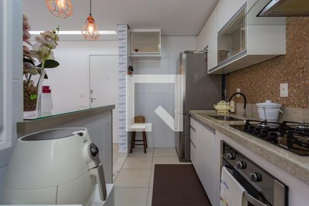 Cozinha e Área de Serviço de apartamento à venda com 2 quartos, 60m² em Liberdade, Belo Horizonte