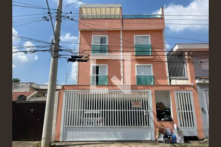 Fachada de apartamento à venda com 3 quartos, 96m² em Vila Homero Thon, Santo André